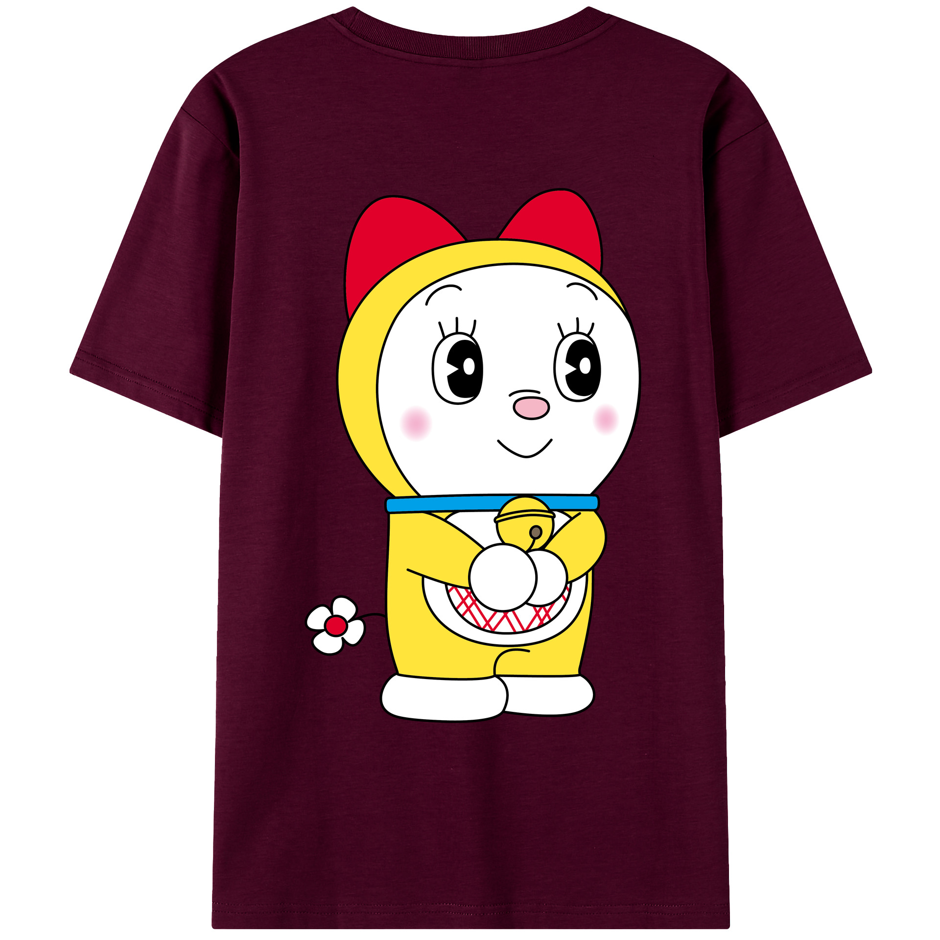 （画像用） ドラえもん ドラミ Doraemon Dorami レディース半袖Tシャツ(バックプリント)